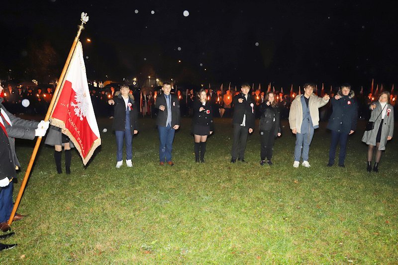 Uroczystość patriotyczna "Olkuszanie dla Niepodległej"